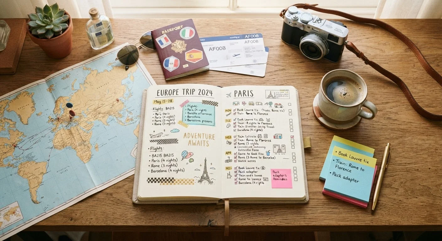 Building a Travel Itinerary That Actually Works
