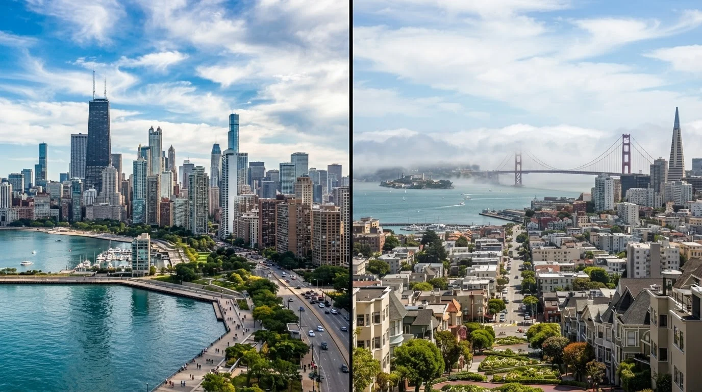 Chicago vs. San Francisco: Two Cities, Very Different Travel Personalities