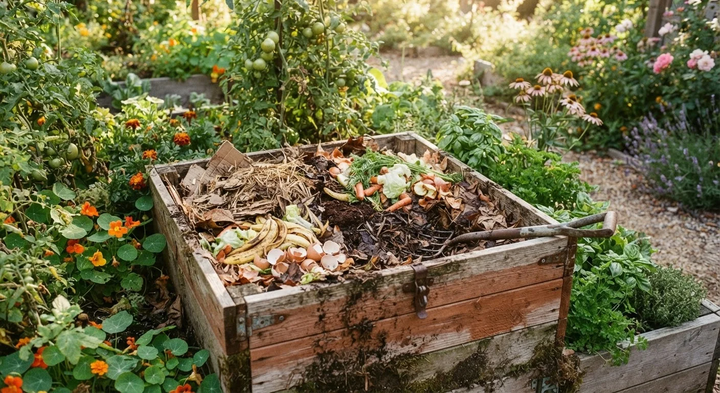 Composting at Home: Turning Kitchen and Yard Waste Into Garden Gold