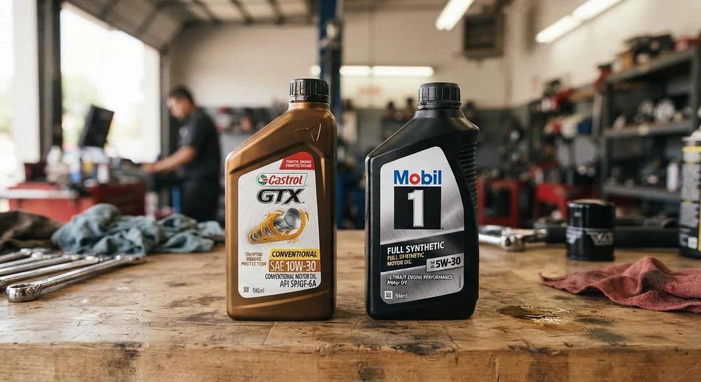 Conventional vs. Synthetic Motor Oil: Understanding the Real Differences