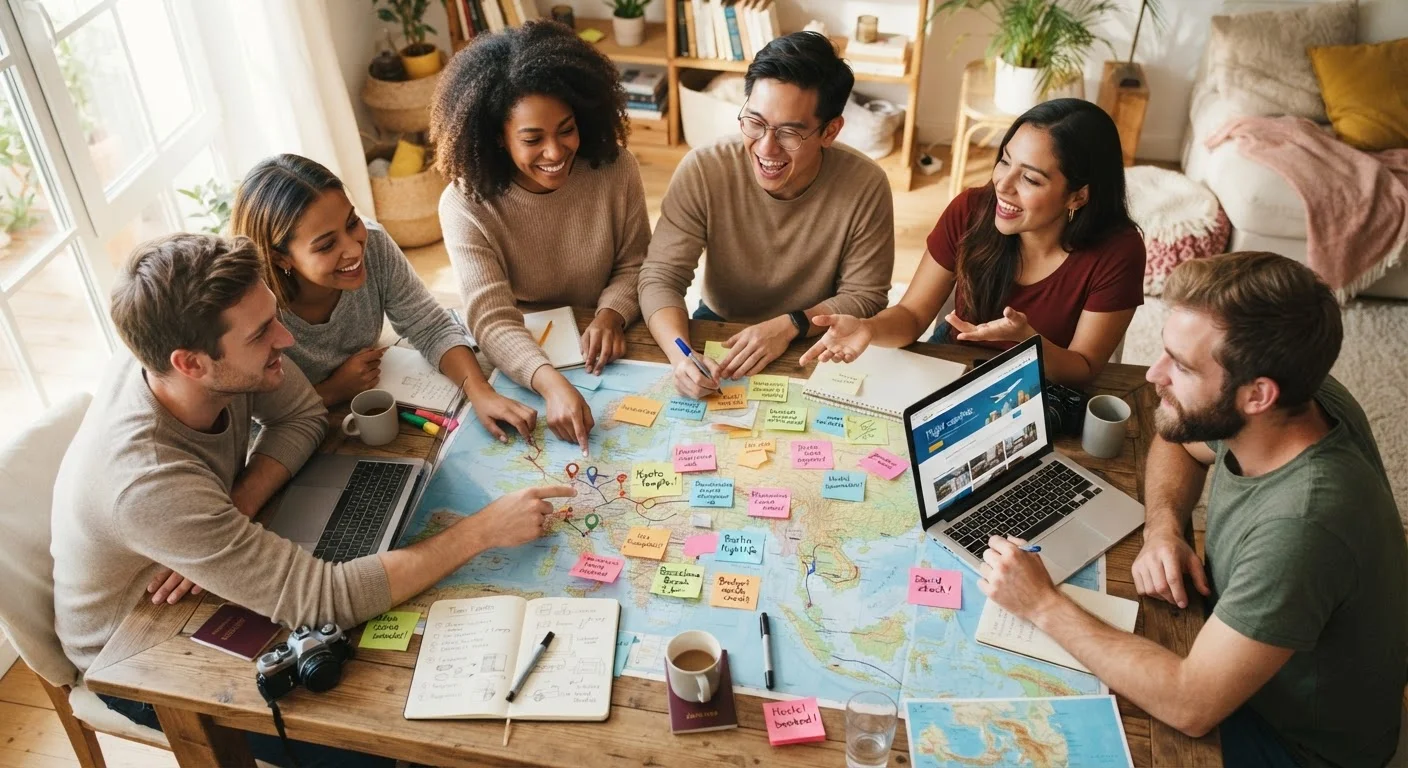 Group Trip Coordination: Keeping Everyone on the Same Page
