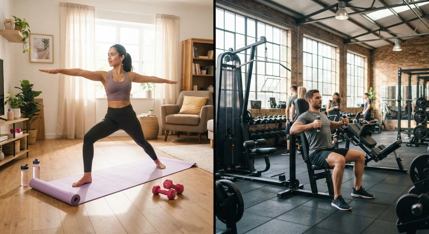 Home Workouts vs. Gym Training: Weighing the Practical Trade-Offs