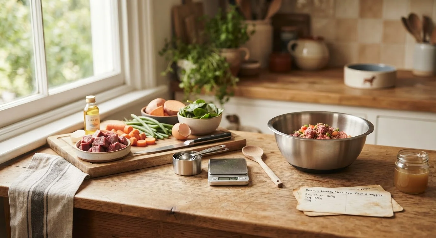 Homemade Pet Food: What a Balanced Recipe Actually Requires
