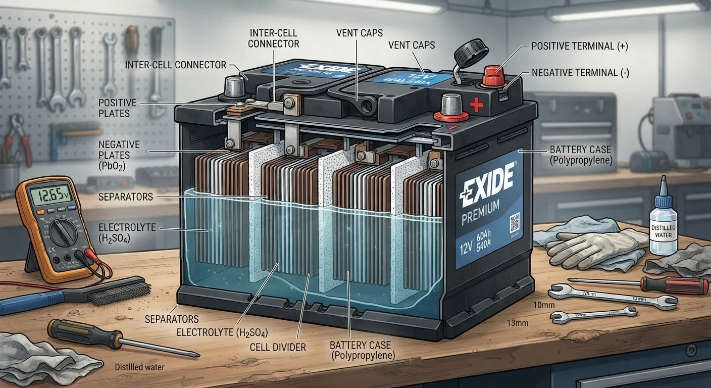 How a Car Battery Actually Works and When It's Time to Replace It