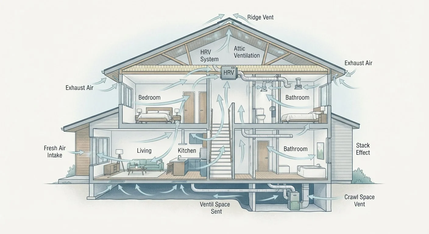 How Home Ventilation Actually Works — and Why It Matters