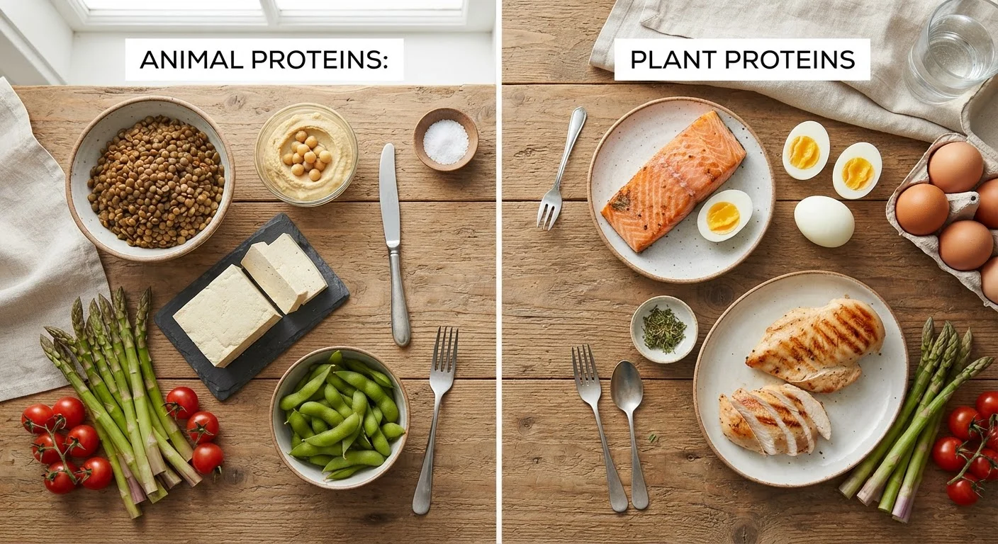 Protein Sources Compared: Animal vs. Plant-Based Options