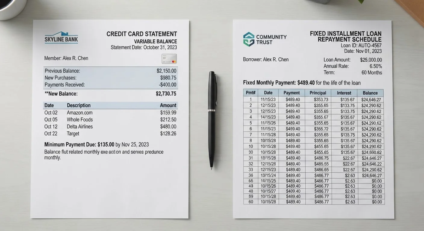 Revolving Debt vs. Installment Debt: How Each Shapes Your Credit Profile