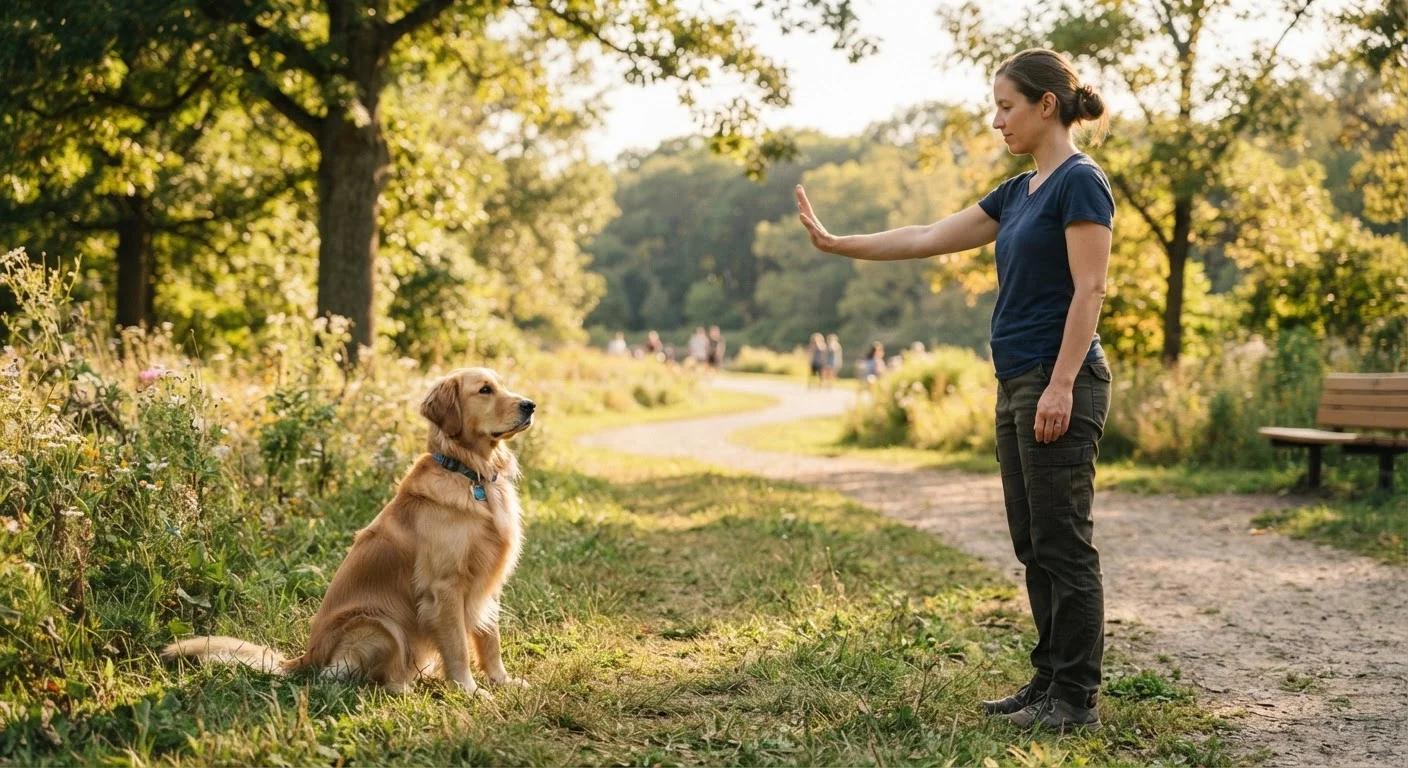 Teaching a Dog to Stay: The Three Dimensions Trainers Build In Order