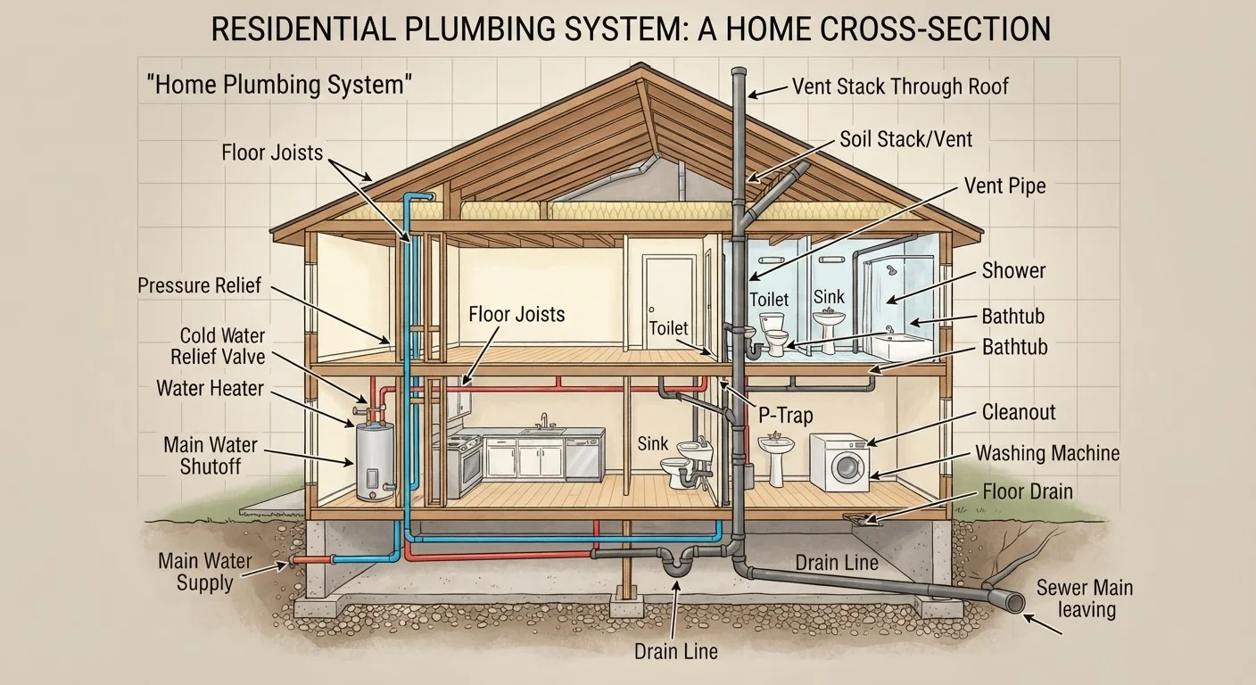 The Homeowner's Introduction to Plumbing Systems