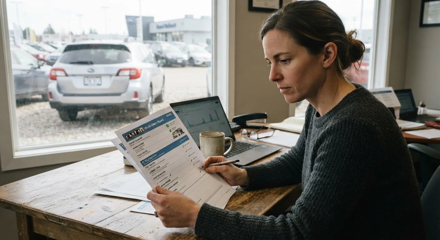 What a Vehicle History Report Actually Tells You (And What It Misses)